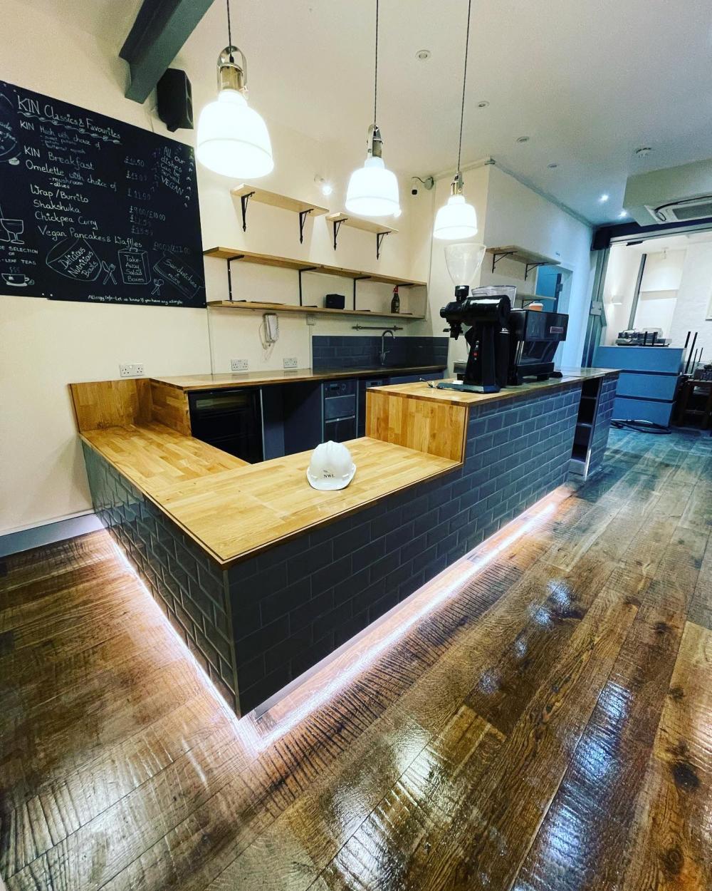 Shopfitting. Kin Caffe, Foley street, London, W1W - image 1